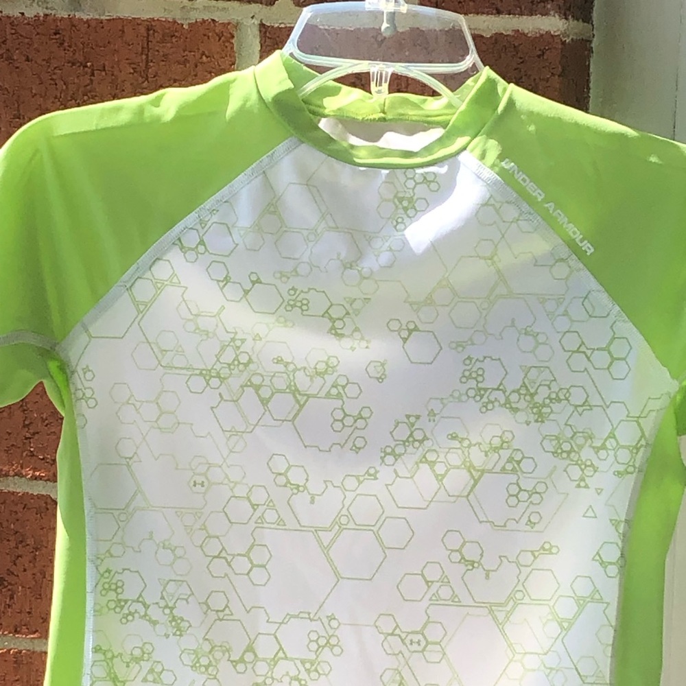 Under Armour Lime Green Tee —#031 - Picture 2 of 8